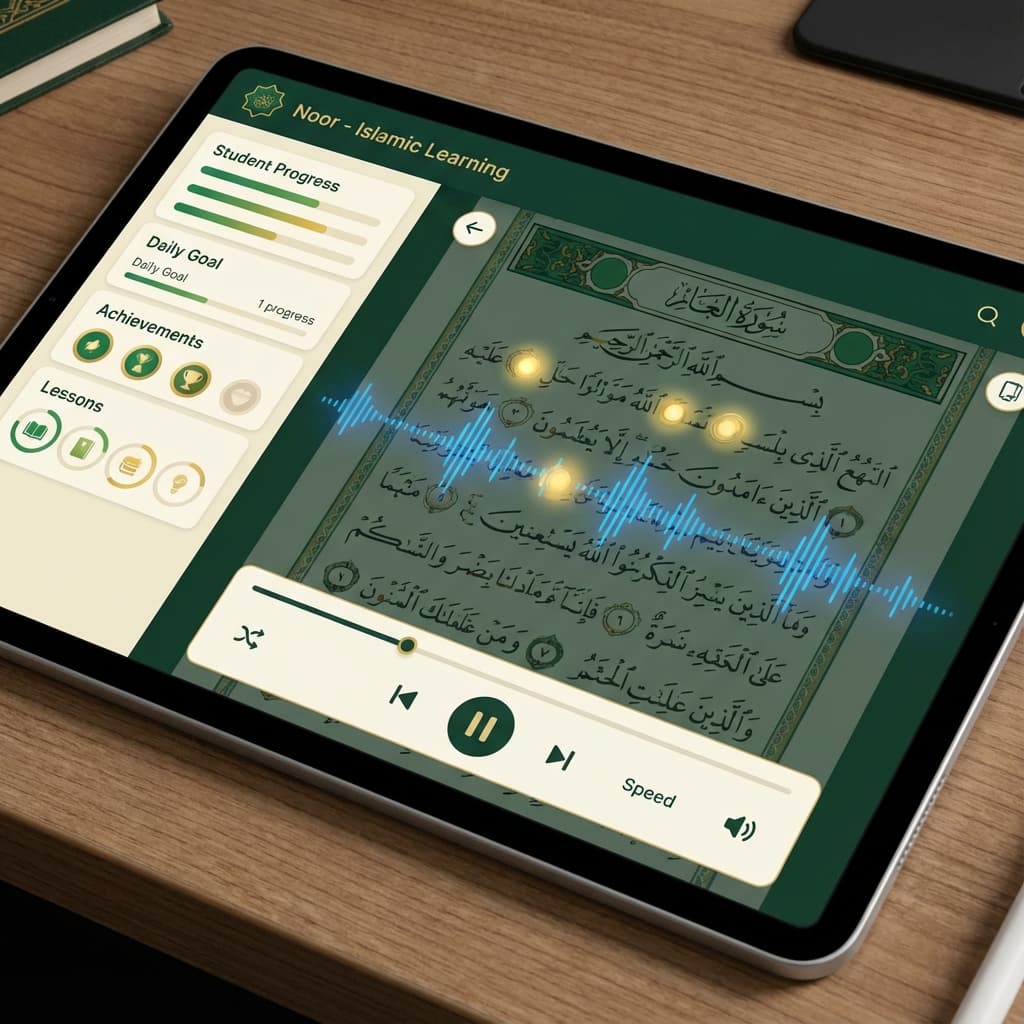 Otlooha Sah - Islamic Quran Learning Mobile App for Saudi Schools